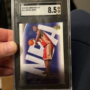 Lebron James rookie card